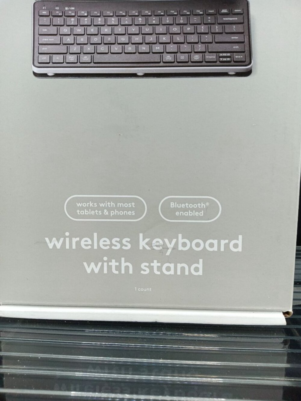 Heyday Wireless Keyboard With Stand Bluetooth-Compatible - Picture 6 of 6